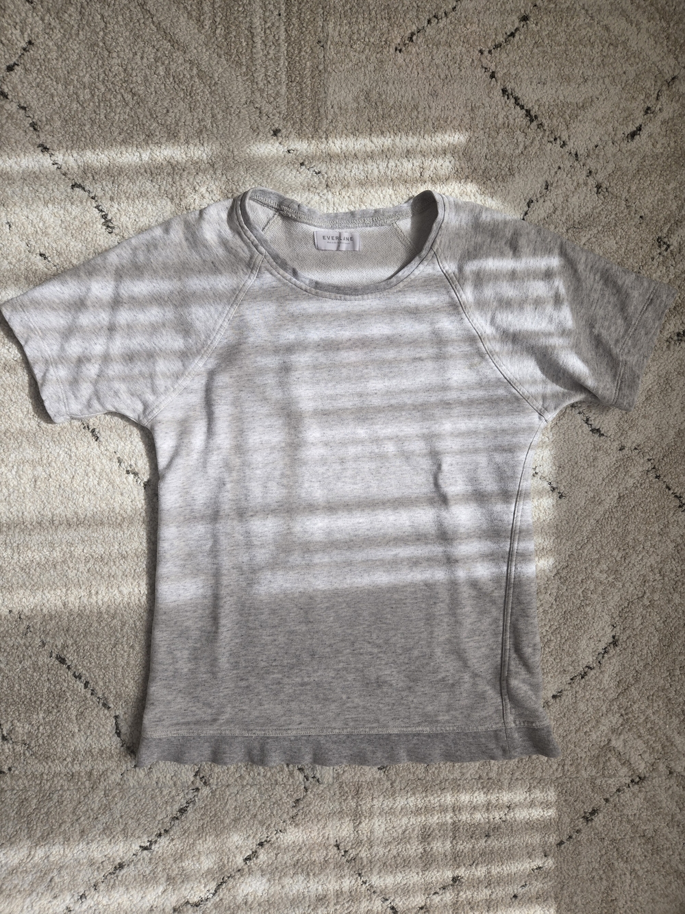 Everlane Heather Gray Crewneck Short Sleeve Tee